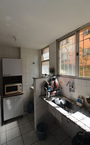 Apartamento à venda com 55m², 3 quartos e 2 vagasCozinha e Área de Serviço