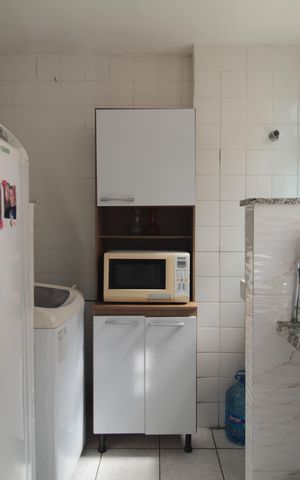 Apartamento à venda com 55m², 3 quartos e 2 vagasCozinha e Área de Serviço