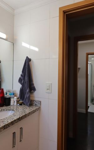 Apartamento à venda com 156m², 3 quartos e 3 vagasBanheiro Social