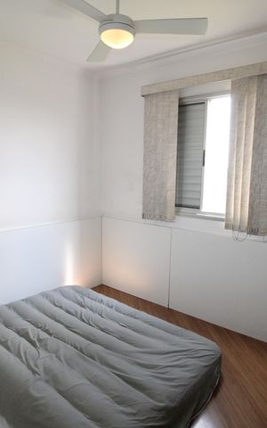 Apartamento para alugar com 59m², 2 quartos e 1 vagaQuarto 2
