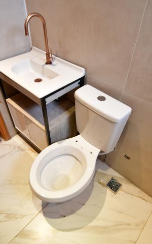 Casa de condomínio à venda com 100m², 3 quartos e 1 vagaBanheiro Social