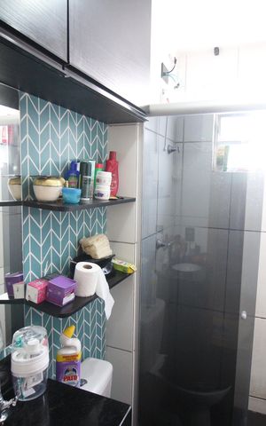 Apartamento à venda com 42m², 2 quartos e 1 vagaBanheiro