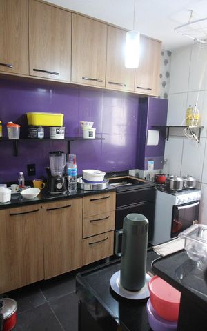 Apartamento à venda com 42m², 2 quartos e 1 vagaCozinha e Área de Serviço