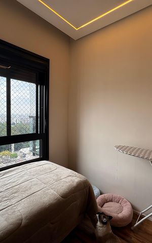 Apartamento à venda com 53m², 2 quartos e 2 vagasQuarto 2