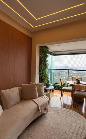 Apartamento à venda com 53m², 2 quartos e 2 vagasSala