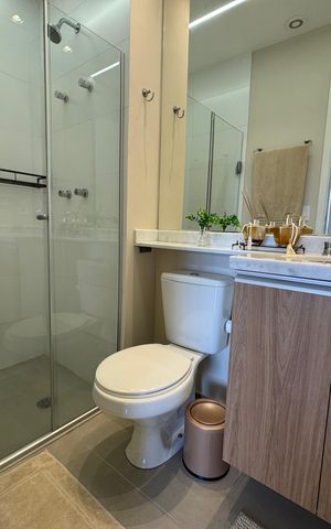 Apartamento à venda com 53m², 2 quartos e 2 vagasBanheiro 2