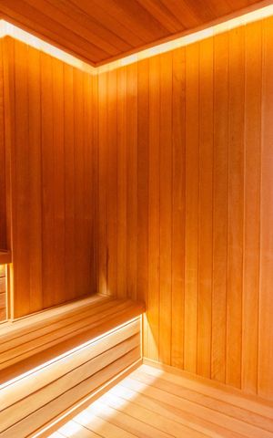 Studio para alugar com 29m², 1 quarto e sem vaga Studio para alugar com 29m², 1 quarto e sem vagaÁrea comum - Sauna