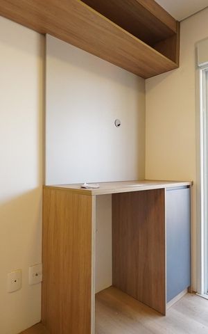 Studio para alugar com 29m², 1 quarto e sem vagaSala