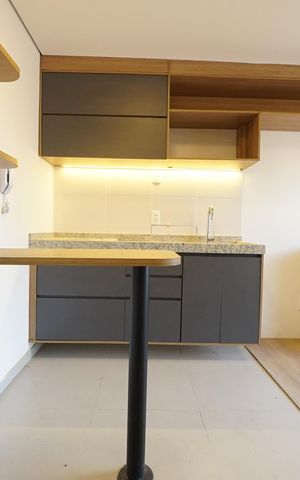 Studio para alugar com 29m², 1 quarto e sem vagaCozinha