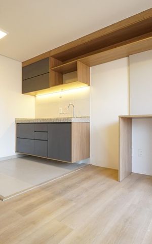 Studio para alugar com 29m², 1 quarto e sem vagaSala