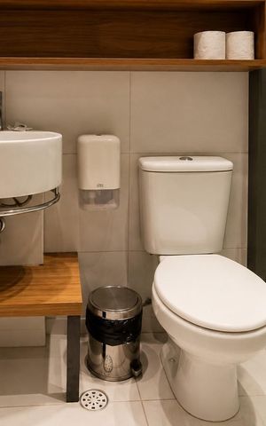 Studio à venda com 20m², 1 quarto e sem vaga Studio à venda com 20m², 1 quarto e sem vagaBanheiro