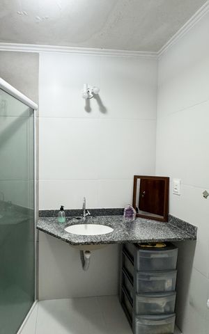 Apartamento à venda com 110m², 3 quartos e 2 vagas Apartamento à venda com 110m², 3 quartos e 2 vagasBanheiro Social
