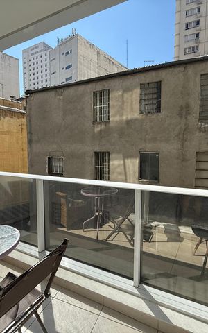 Studio à venda com 22m², 1 quarto e sem vaga