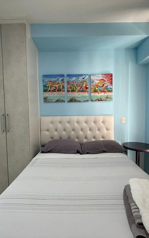 Studio à venda com 22m², 1 quarto e sem vaga