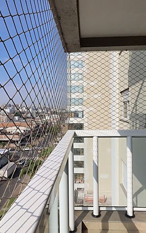 Apartamento à venda com 82m², 2 quartos e 1 vagaSacada da Sala