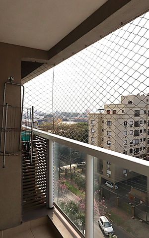 Apartamento à venda com 82m², 2 quartos e 1 vagaSacada da Sala