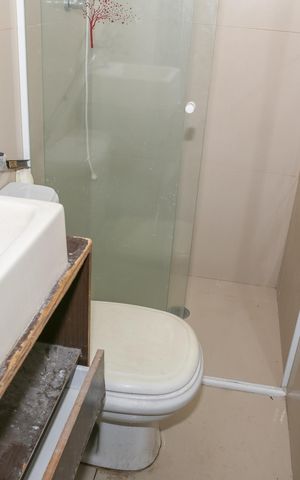 Casa para alugar com 90m², 2 quartos e sem vaga Casa para alugar com 90m², 2 quartos e sem vagaBanheiro