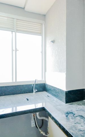 Apartamento para alugar com 44m², 2 quartos e 1 vagaCozinha e Área de Serviço