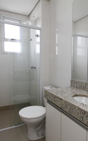 Apartamento para alugar com 110m², 3 quartos e 3 vagasBanheiro da Suíte