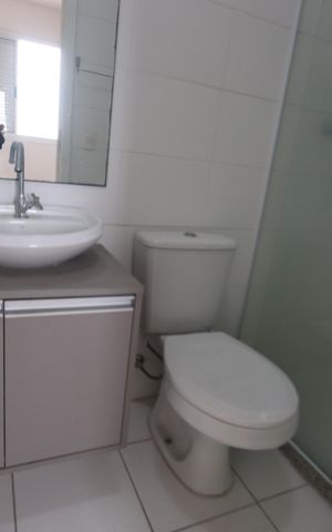 Apartamento à venda com 58m², 3 quartos e sem vagaBanheiro da Suíte