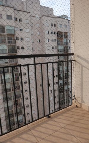 Apartamento à venda com 58m², 3 quartos e sem vagaVaranda