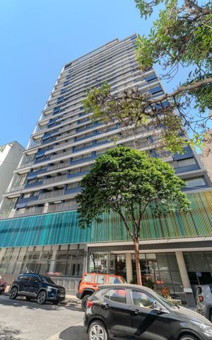 Studio à venda com 22m², 1 quarto e sem vaga
