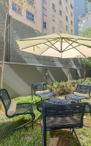 Studio à venda com 22m², 1 quarto e sem vaga