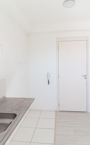 Apartamento para alugar com 38m², 2 quartos e sem vaga Apartamento para alugar com 38m², 2 quartos e sem vagaCozinha e Área de Serviço