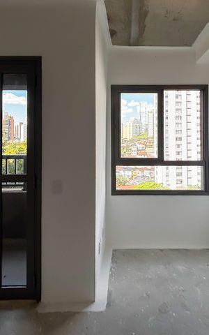 Studio à venda com 26m², 1 quarto e sem vaga