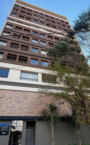 Studio à venda com 26m², 1 quarto e sem vaga