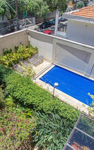 Apartamento à venda com 208m², 4 quartos e 4 vagas Apartamento à venda com 208m², 4 quartos e 4 vagasPiscina