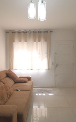 Casa de condomínio para alugar com 65m², 2 quartos e 1 vagaSala