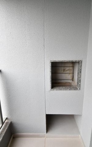 Apartamento à venda com 66m², 2 quartos e 1 vagaChurrasqueira