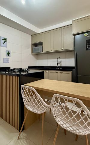 Apartamento à venda com 32m², 1 quarto e sem vaga Apartamento à venda com 32m², 1 quarto e sem vagaCozinha