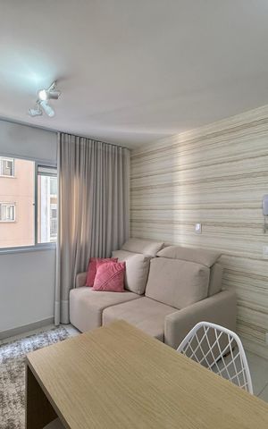 Apartamento à venda com 32m², 1 quarto e sem vaga Apartamento à venda com 32m², 1 quarto e sem vagaSala