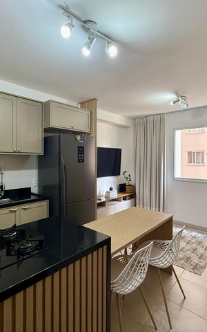 Apartamento à venda com 32m², 1 quarto e sem vaga Apartamento à venda com 32m², 1 quarto e sem vagaSala