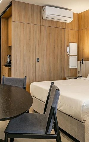 Apartamento para alugar com 40m², 1 quarto e 1 vaga