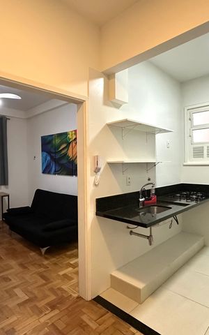 Apartamento para alugar com 65m², 1 quarto e sem vaga