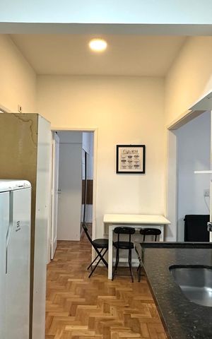Apartamento para alugar com 65m², 1 quarto e sem vaga