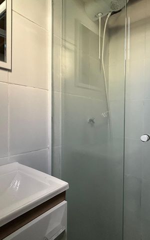 Casa para alugar com 39m², 1 quarto e 1 vaga Casa para alugar com 39m², 1 quarto e 1 vagaBanheiro