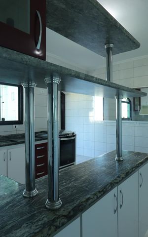 Casa de condomínio para alugar com 78m², 3 quartos e 2 vagasCozinha