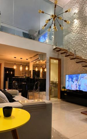 Apartamento para alugar com 60m², 1 quarto e 1 vagaSala