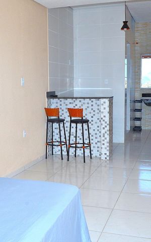 Studio para alugar com 21m², 1 quarto e sem vagaQuarto