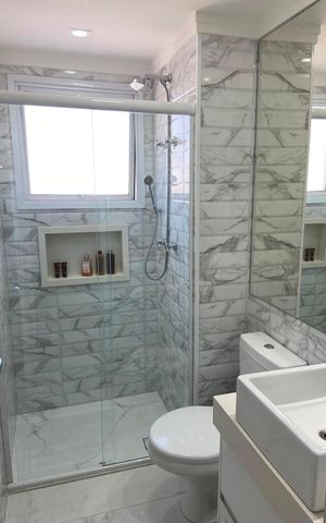 Apartamento à venda com 71m², 2 quartos e 2 vagas Apartamento à venda com 71m², 2 quartos e 2 vagasBanheiro