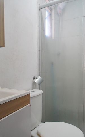 Apartamento para alugar com 48m², 2 quartos e 1 vagaBanheiro social