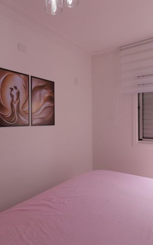 Apartamento à venda com 48m², 2 quartos e 1 vagaQuarto 1