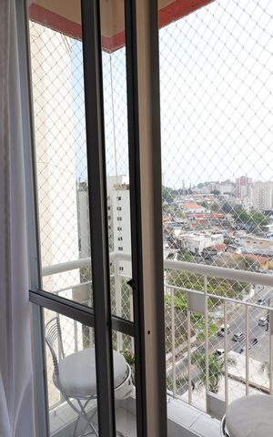 Apartamento à venda com 48m², 2 quartos e 1 vagaVaranda