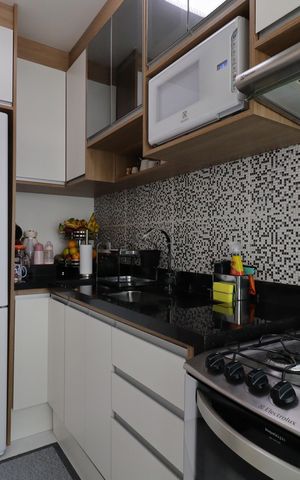 Apartamento à venda com 48m², 2 quartos e 1 vagaCozinha