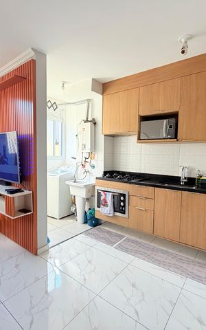 Apartamento para alugar com 38m², 2 quartos e sem vaga Apartamento para alugar com 38m², 2 quartos e sem vagaSala/Cozinha