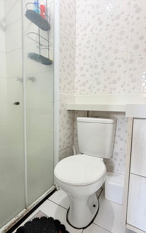 Apartamento para alugar com 38m², 2 quartos e sem vaga Apartamento para alugar com 38m², 2 quartos e sem vagaBanheiro